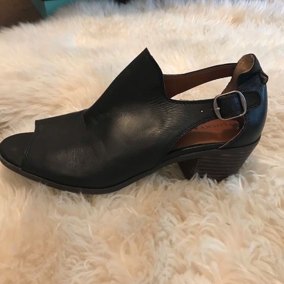 LUCKY BRAND LEATHER PUMPS 8.5 - Picture 4 of 4